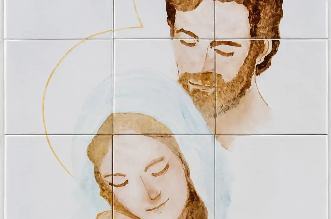 Galería de trabajos realizados por Blueprint Cerámicas: réplicas religiosas y murales
